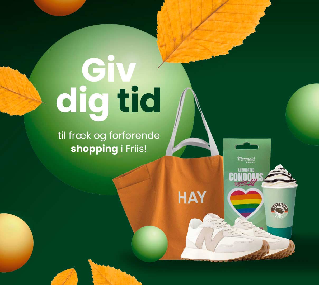 Efteråret byder på forkælelse, hygge og shopping i Friis Shoppingcenter